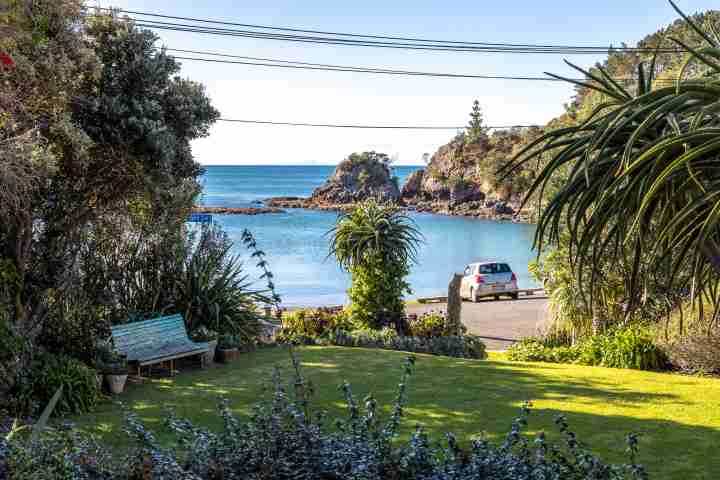 Drop Anchor at Enclosure Bay views from the garden v2