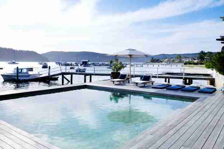 Gaelforce Luxury Accommodation Large Outdoor Swimming Pool with Beach Views