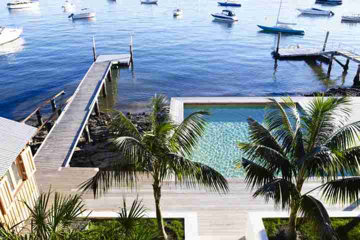 Gaelforce Private Pool and Jetty at Luxury Holiday House NSW