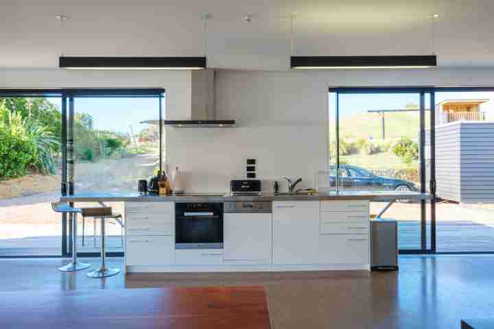 Wharetana Bay Villa Fully equipped Kitchen