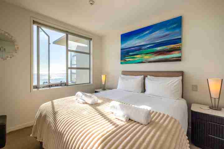 Apartment On The Beach Bedroom 1 views