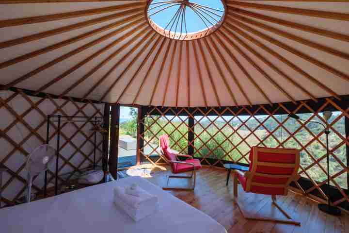 Awaawa Yurts Papa Yurt Interior 3