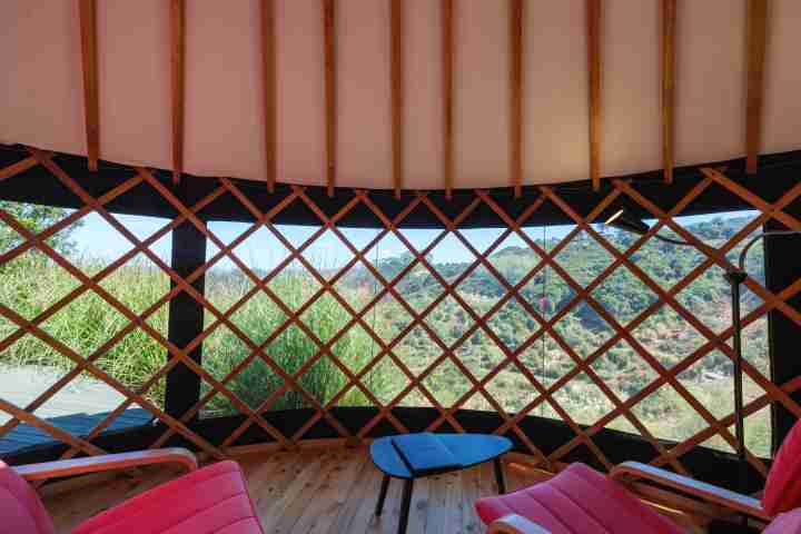 Awaawa Yurts Papa Yurt Views