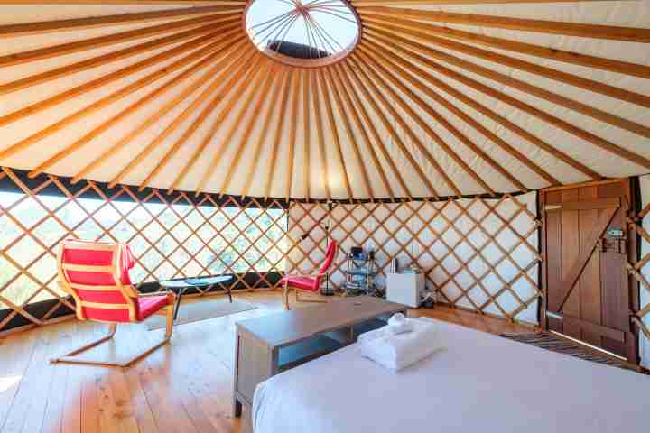 Awaawa Yurts Rangi Yurt Views 2