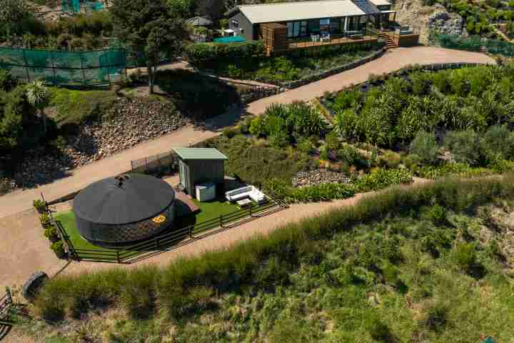 Awaawa Yurts Tane Yurt Overheard View