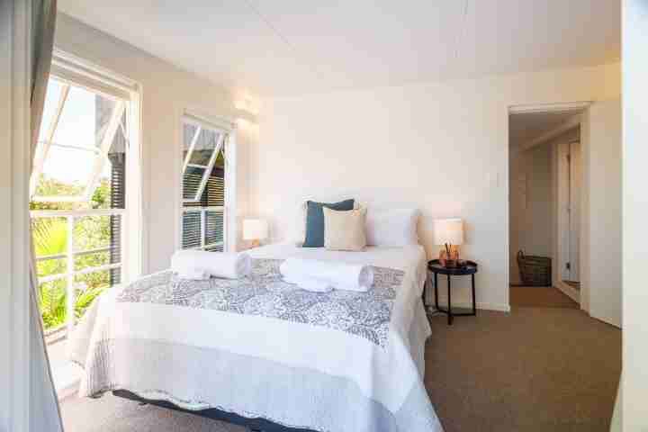 Gulf Island Views Bedroom 1 with queen bed