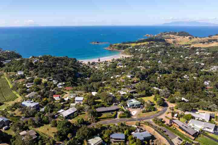 Gulf Island Views Birds Eye Shot of View